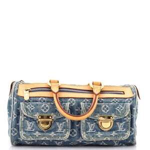 Louis Vuitton Neo Speedy Bag Denim #244300L24B